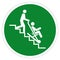 Evacuation Chair Symbol Sign, Vector Illustration, Isolate On White Background Label. EPS10