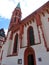 Evangelic Old St Nicolas Church ALTE NIKOLAIKIRCHE in the city of Frankfurt on the Main, Germany