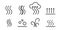 Evaporation icon vector