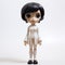 Evelyn: Stylistic Manga Vinyl Toy With Crisp And Clean Look