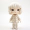 Evelyn Vinyl Toy With Short Hair And White Coat