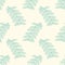 Even Pinnated Leaflets Seamless Illustration Pattern