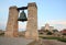 Evening the ancient bell of Chersonesos