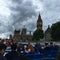 Evening boat cruise on Thames River