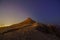 Evening at Camel Mount lookout, edge of Makhtesh crater Ramon