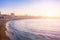 Evening coastline in Vina del Mar, Chile