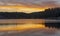 Evening Colors on an Alpine Lake