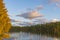 Evening Colors and Clouds in the North Woods