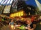 Evening Diners at Majestic Sony Center in Berlin, Germany