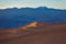 Evening dunes sands in the Death Valley