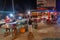 Evening food stalls in Puerto Lopez
