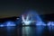 Evening fountain show in Abrau Durso Russia