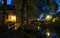 Evening Giethoorn with Bridges and Church