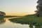 Evening Glow Over the Tropical Wetlands