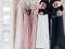 Evening gown showroom shopping fashion consultant