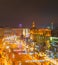 Evening Khreshatyk street, Kiev, Ukraine