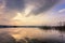 An evening at Lake Kochelsee, Kochel am See, AllgÃ¤u, Germany