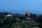 Evening landscape City, Siena, Tuscany, Italy