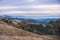 Evening landscape in Henry W. Coe State Park, south San Francisco bay, California