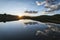 Evening landscape in the Rocky Mountains, Maroon-Snowmass Wilder