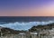 Evening landscape at the Tsitsikamma National Park and the Otter Trail in South Africa