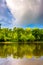 Evening light on the Delaware River at Delaware Water Gap Nation