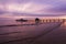 Evening light on the fishing pier in Fort Myers Beach.