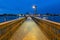 Evening light on the fishing pier in Fort Myers Beach.