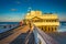 Evening light on the pier in Daytona Beach, Florida.