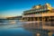 Evening light on the pier in Daytona Beach, Florida.