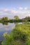 Evening light river Stour, Eyebridge