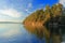 Evening Light on Roe Island at Pender Island, Gulf Islands National Park, British Columbia, Canada