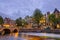 Evening Lights on the Amsterdam Canal