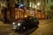 Evening London CafÃ© and Taxi