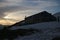 Evening on M. R. Å tefanik hut in Low Tatras