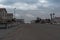 Evening mood with rain clouds over Swakopmund, Namibia