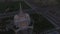 Evening Over Gilbert Temple, Arizona, Downtown, Aerial View