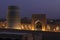 Evening over Kalta Minor minaret and Muhammad Amin Khan madrasah. Khiva, Uzbekistan