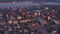 Evening Over Portland, Maine, Aerial View, Amazing Landscape, Downtown