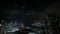 Evening panorama of night city Hong Kong, China