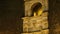 Evening panorama of triumphal arch of New Castle in Naples, Italy, tourism