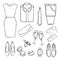 Evening Party Clothes Set