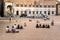 Evening on Piazza del Campo in Siena, Italy