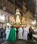 Evening procession Semana Santa in Alicante