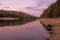 Evening Reflections on Pine River