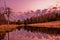 Evening Reflections on Pine River in Ontario, Canada