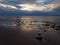 Evening reflections at Ynyslas