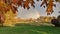 Evening Rural Autumn Rainbow