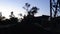 Evening at a sand pile factory in Blang Bintang, Aceh Besar