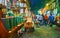 The evening scene in Khan El Khalili Bazaar, Cairo, Egypt